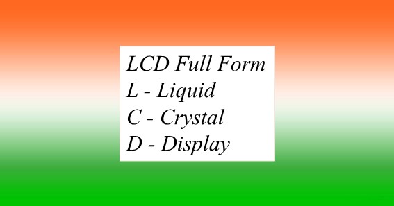 LCD Full Form